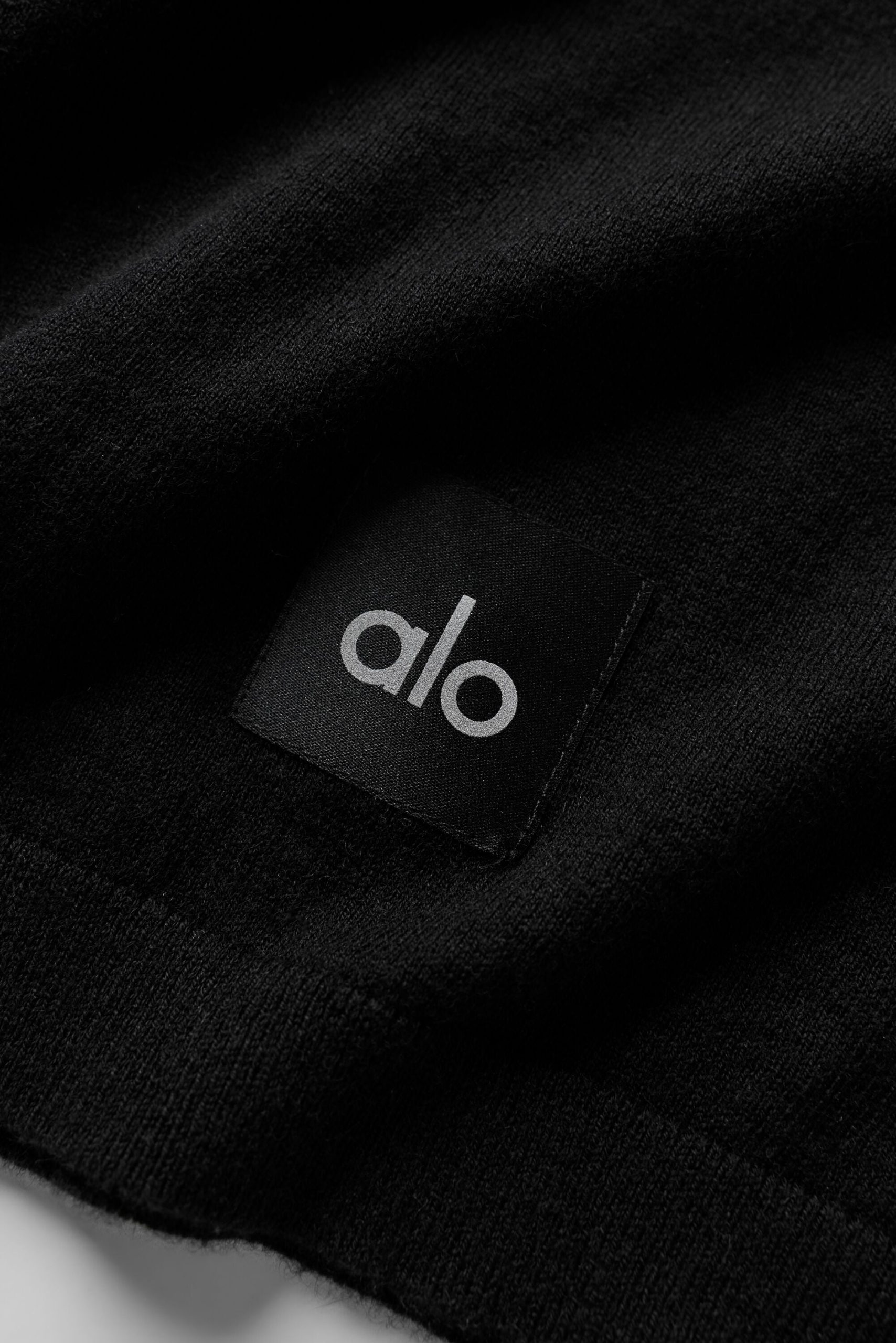 Cotton Cashmere Ever Soft Short Sleeve Crew - Black - Image 6