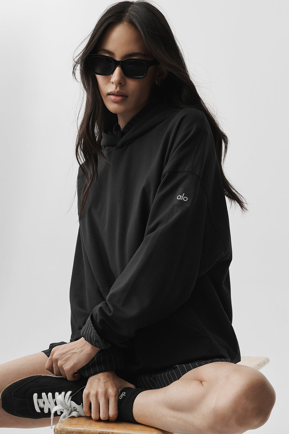 Double Take Hoodie - Black - Image 5