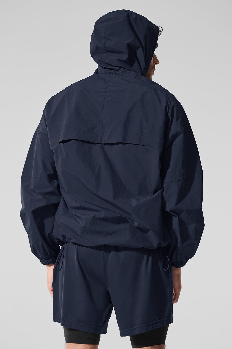 Vantage Nylon Ripstop Track Jacket - Navy - Image 2