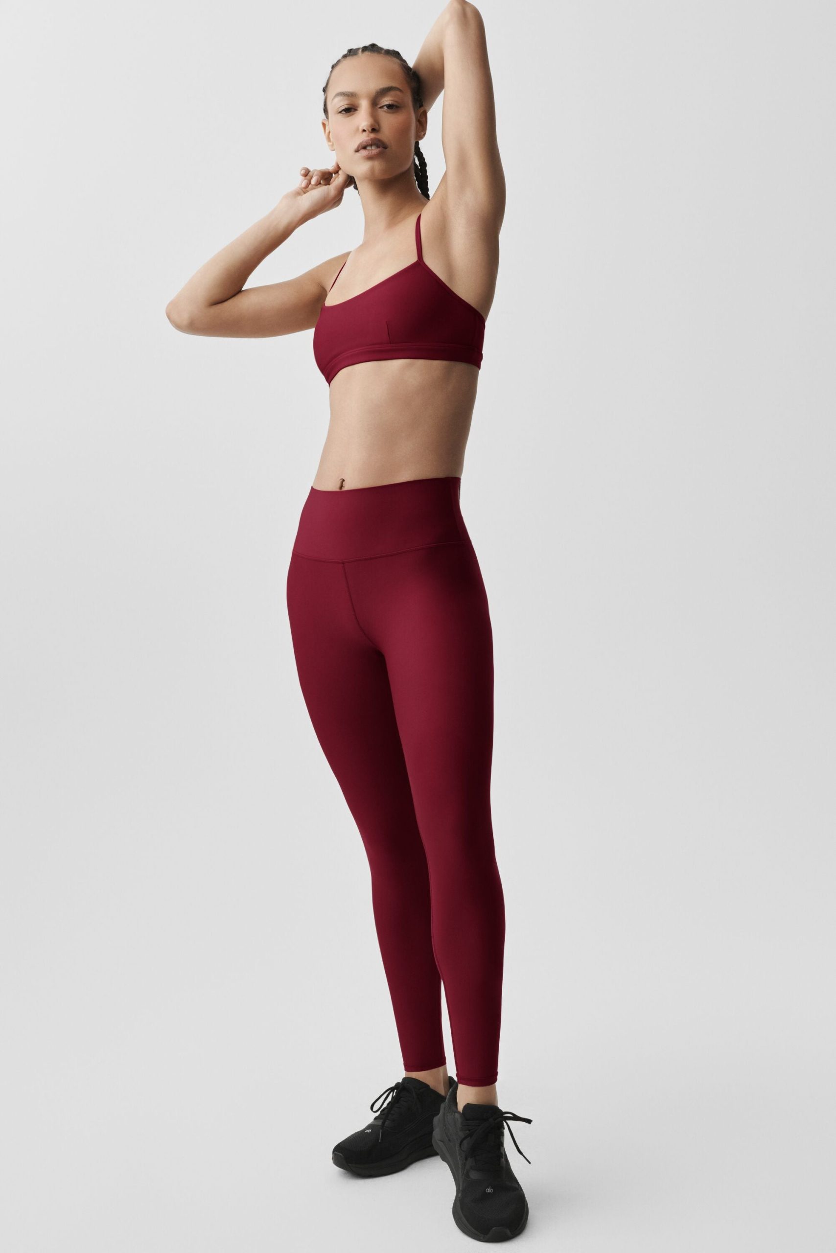 7/8 High-Waist Airlift Legging - Summer Romance Red - Image 5